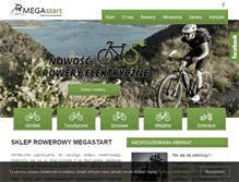 Tablet Screenshot of megastart.pl